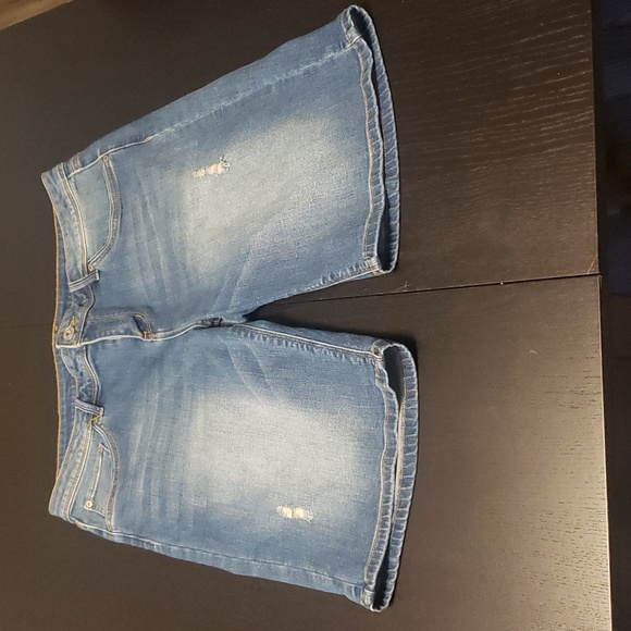Denim Stretch walking Shorts - Picture 1 of 5